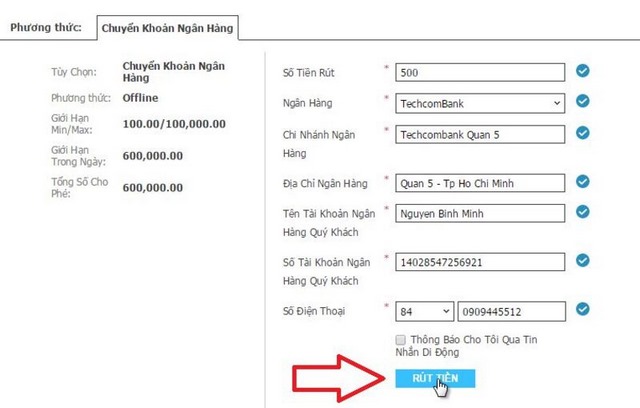 Cách xử lý W88 rút tiền chậm từ Axel Vương